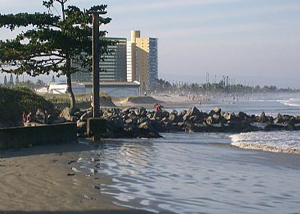 Praia do Costão em Peruíbe